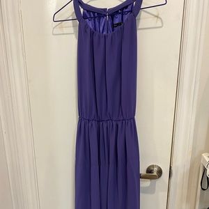 Purple maxi dress
